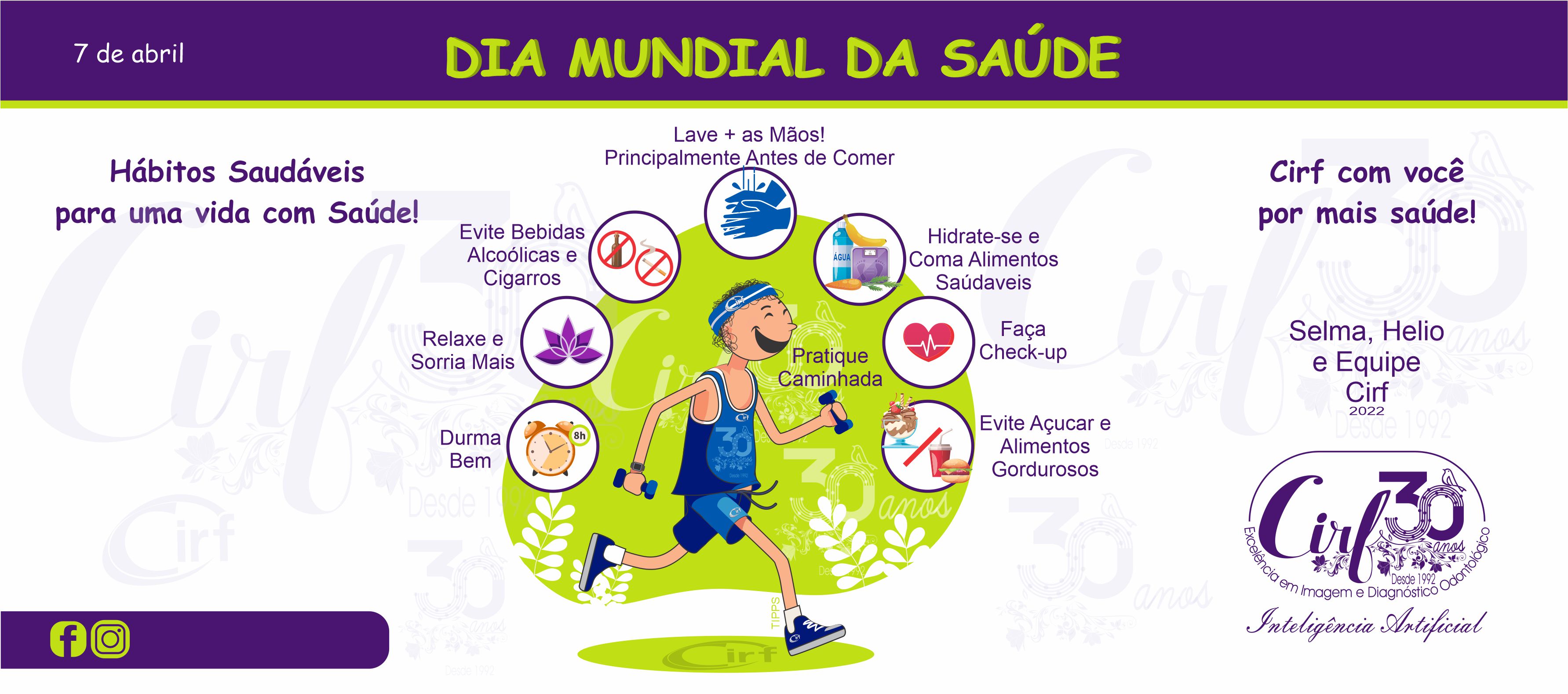 Dia Mundial da Saúde-Cirf