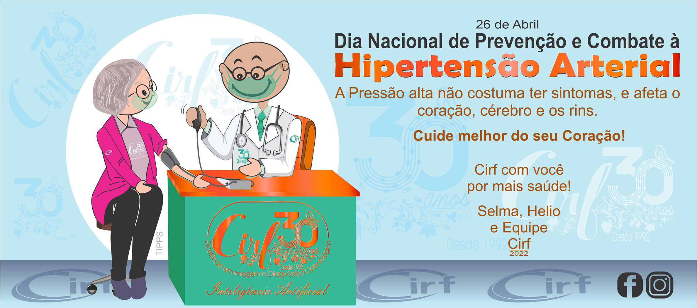 Dia Nacional Hipertensão Arterial-Cirf