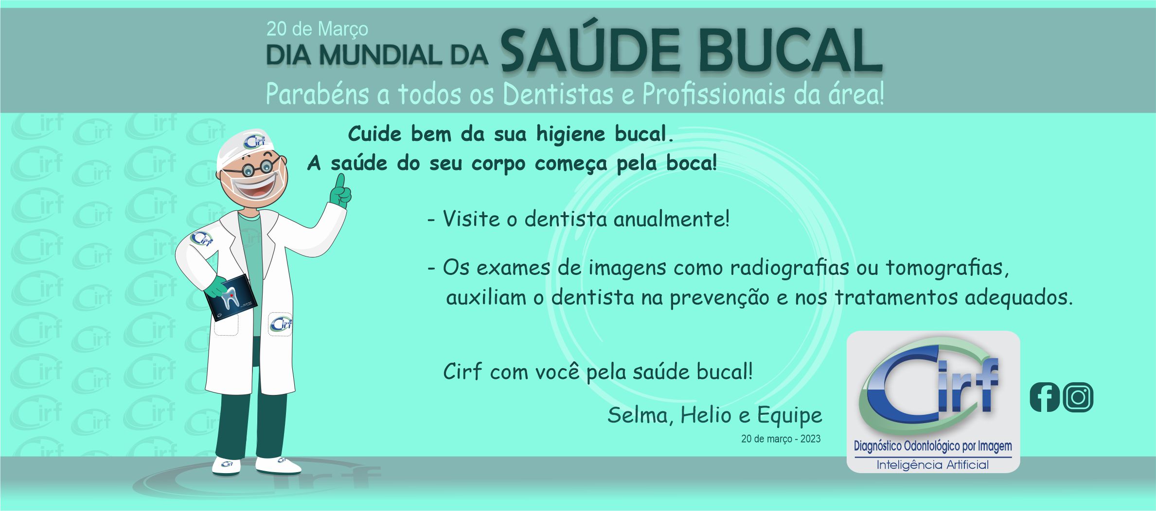 Dia Mundial Saude Bucal-Cirf