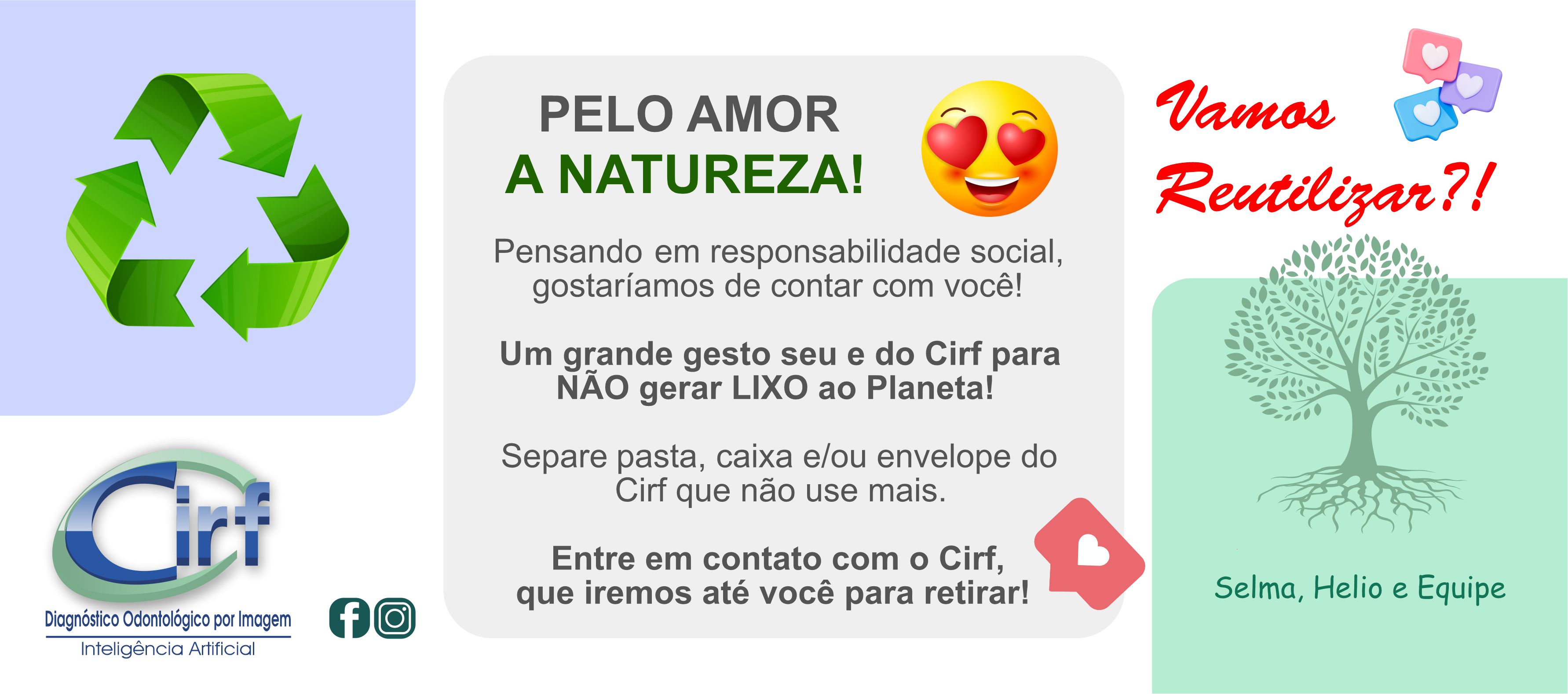 Vamos Reutilizar-Pelo amor a natureza