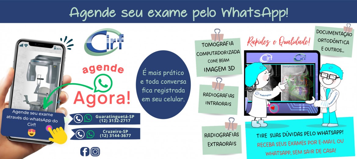 Agende no Cirf pelo whatsApp